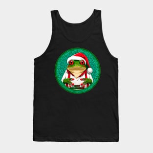 Happy Frog-Christmas Tank Top